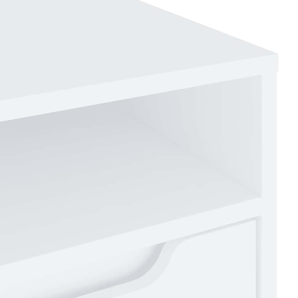 Mueble-de-TV-Visnes-2-cajones---2-compartimentos-blanco-38x100x40-cm