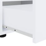 Mueble-de-TV-Visnes-2-cajones---2-compartimentos-blanco-38x100x40-cm