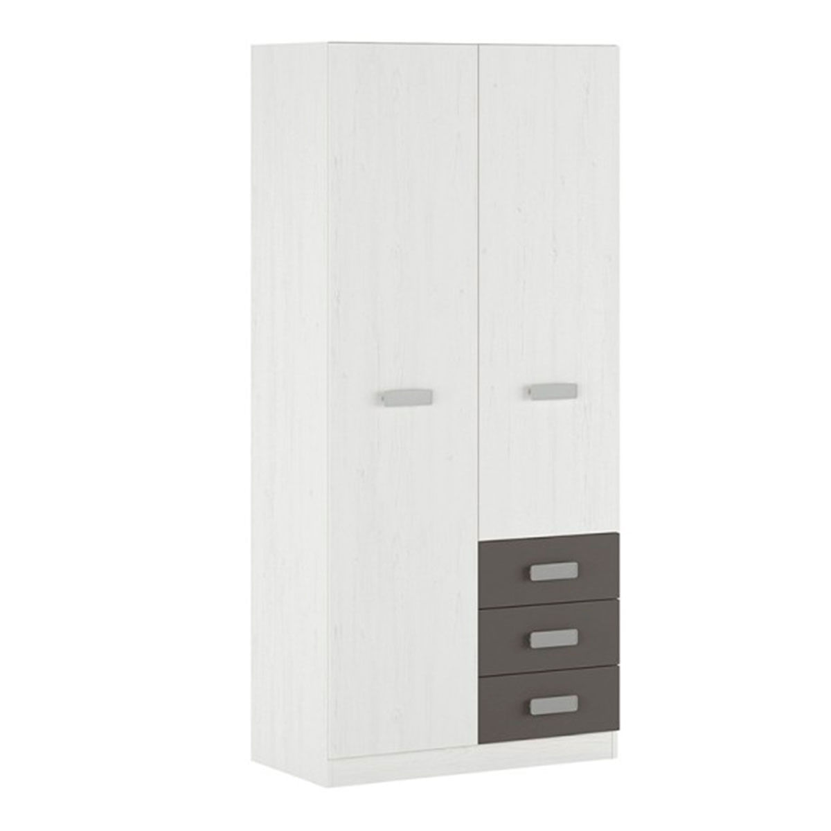 Armario-Donald-2-puertas-3-cajones-Andersen-grafito-2076x948x50-cm