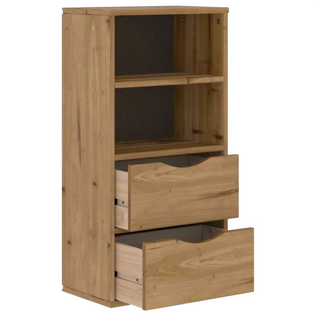 Mueble-auxiliar-Odda-1-estante---2-cajones-natural-79x40x24-cm-