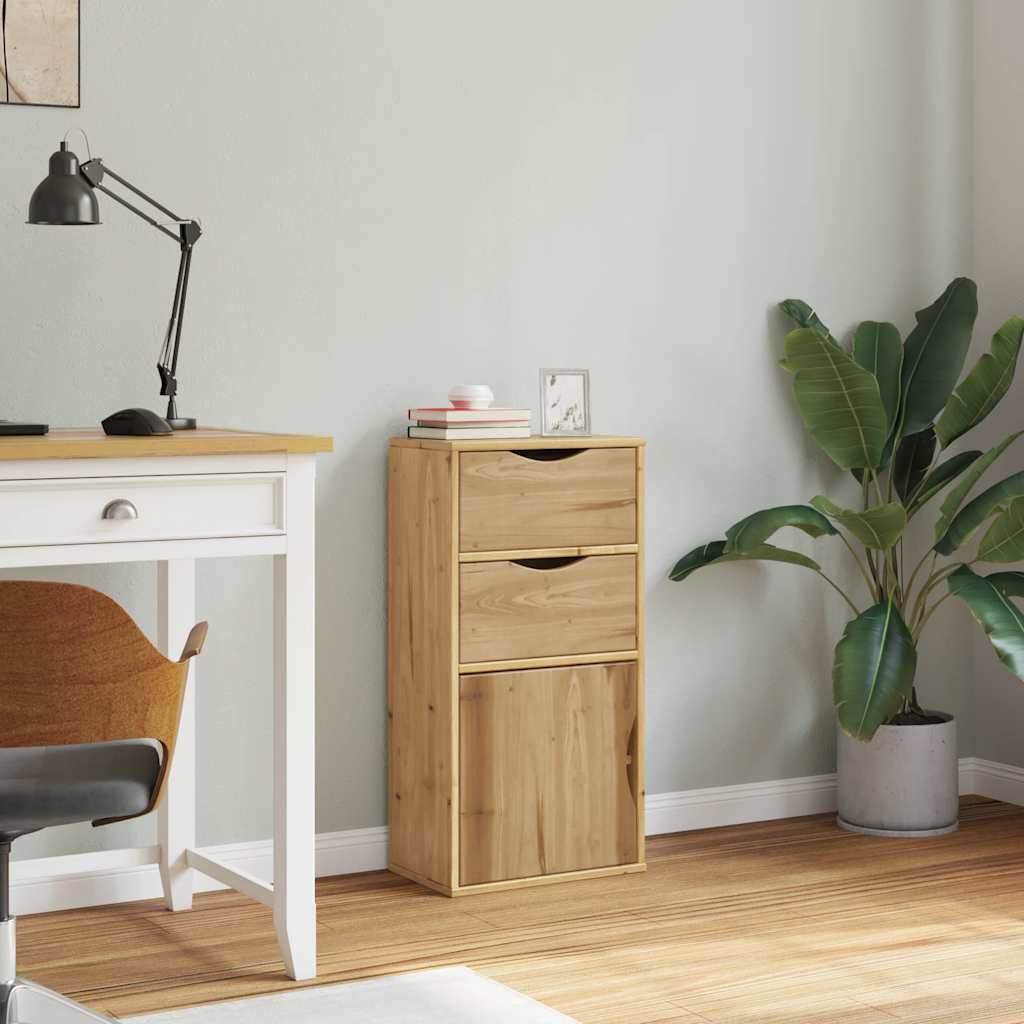 Mueble-auxiliar-Odda-1-puerta---2-cajones-natural-79x40x24-cm-