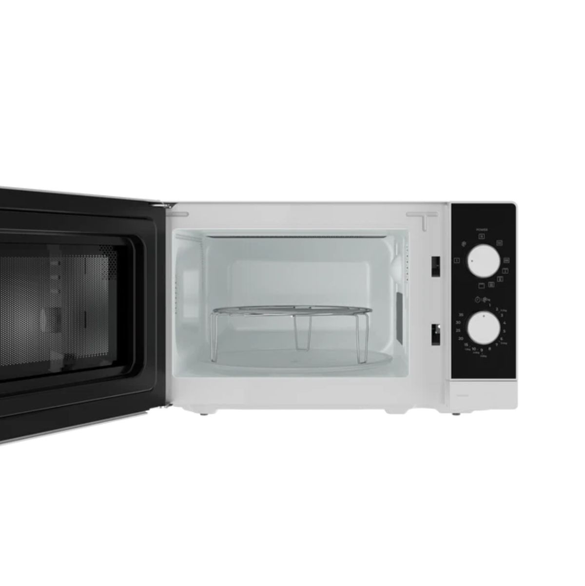 Microondas-Teka-MWFS20G-700W-20L-con-Grill-4-funciones-blanco-negro-interior