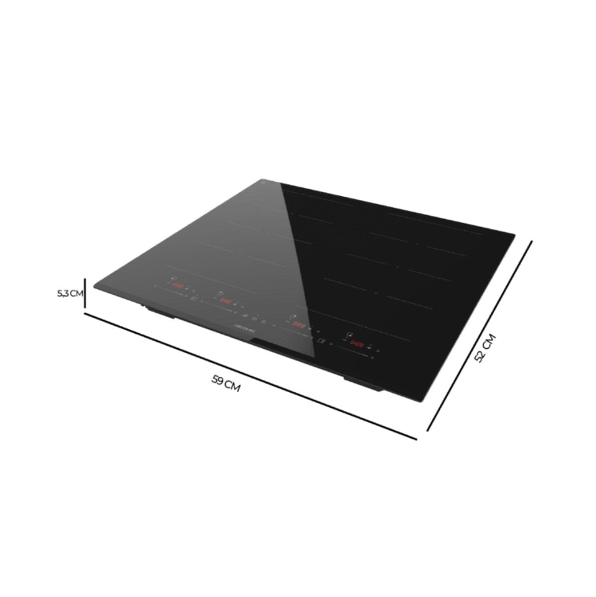 Placa-de-induccion-Cecotec-Bolero-Squad-I-4800-TotalFlex-7400W-9-potencias-negro