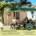 Carpa-Rito-Outsunny-plegable---4-paredes-laterales-verde-oscuro-325x290-cm
