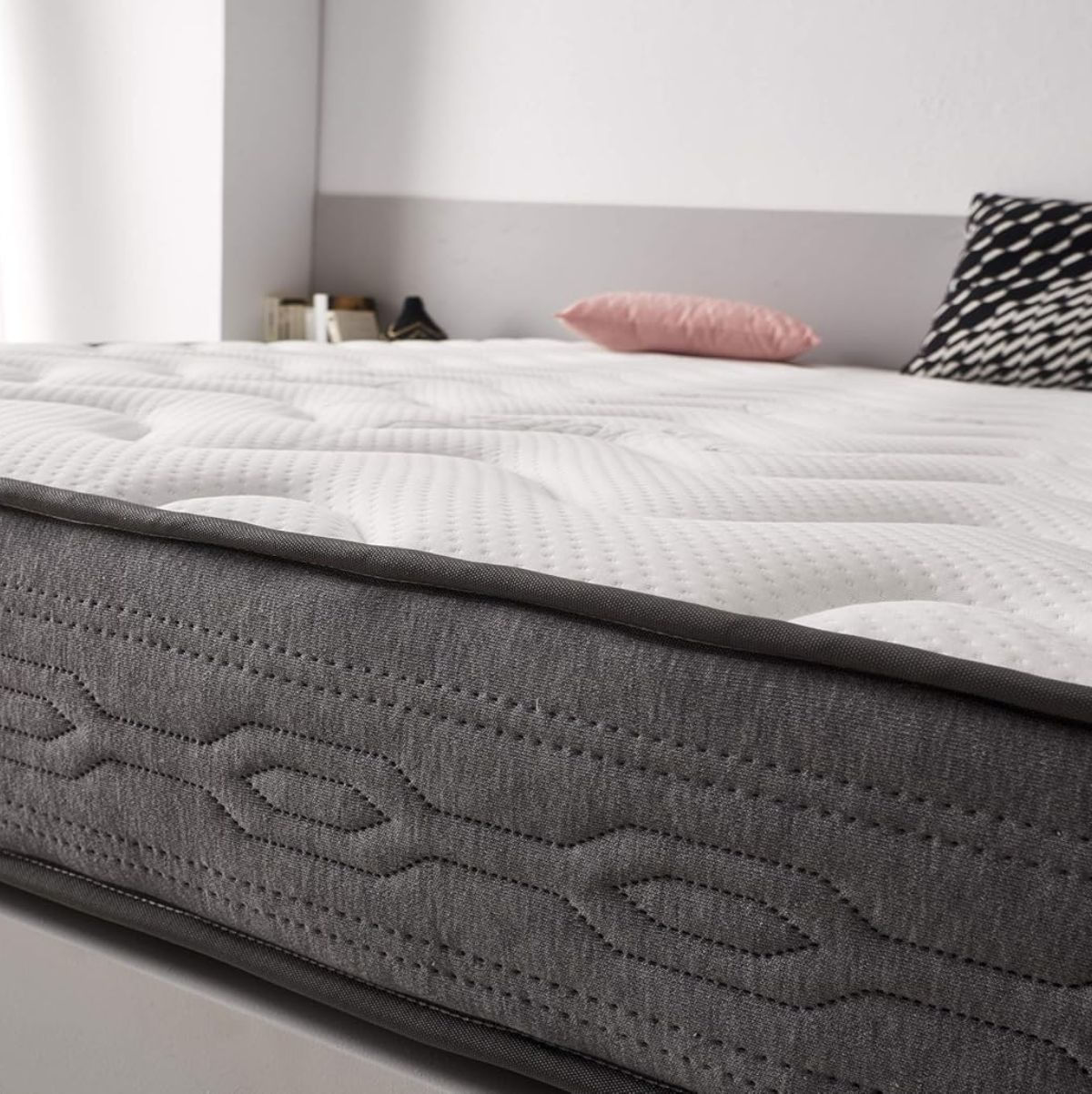 BedStory Topper Colchón Viscoelastico con Gel Fresco 90 x 190 cm