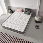 Colchon-viscoelastico-Dream-Cashmere-Gel-nucleo-HR-Pro-Microperforado-blanco-21-cm-ambientada