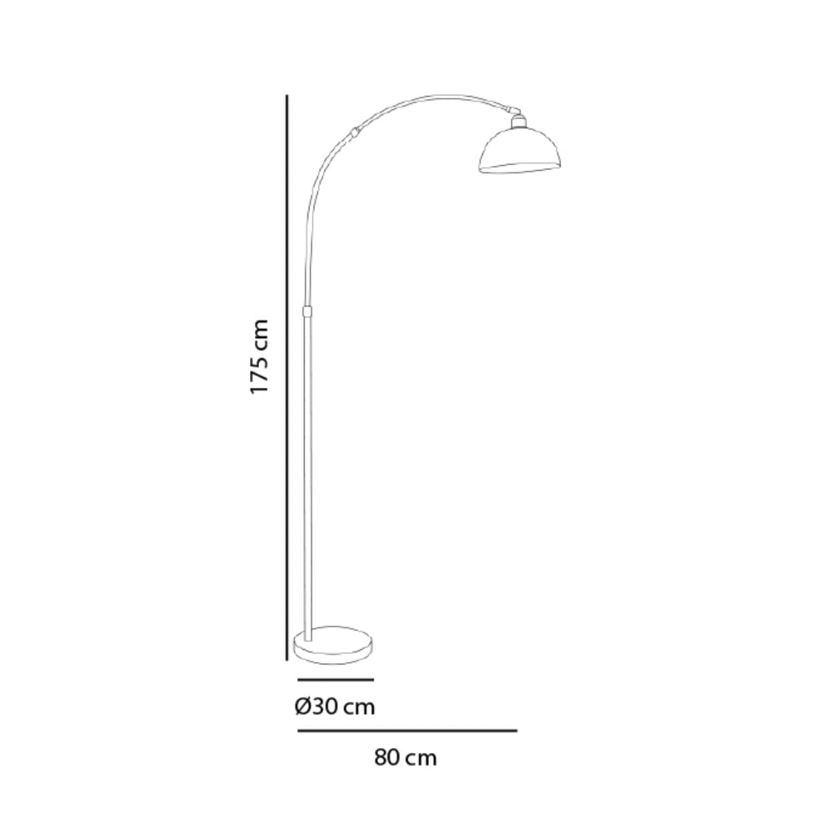 Lampara-de-pie-Amalfi-Bel-Air-40W-diseño-excentrico-blanco-Ø30x179x80-cm-medidas