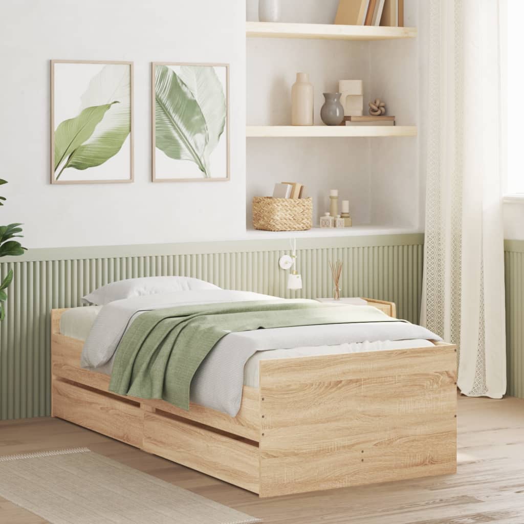 Estructura-de-cama-Solmar-2-cajones---somier-roble-claro-50x93x193-cm-fondo-blanco