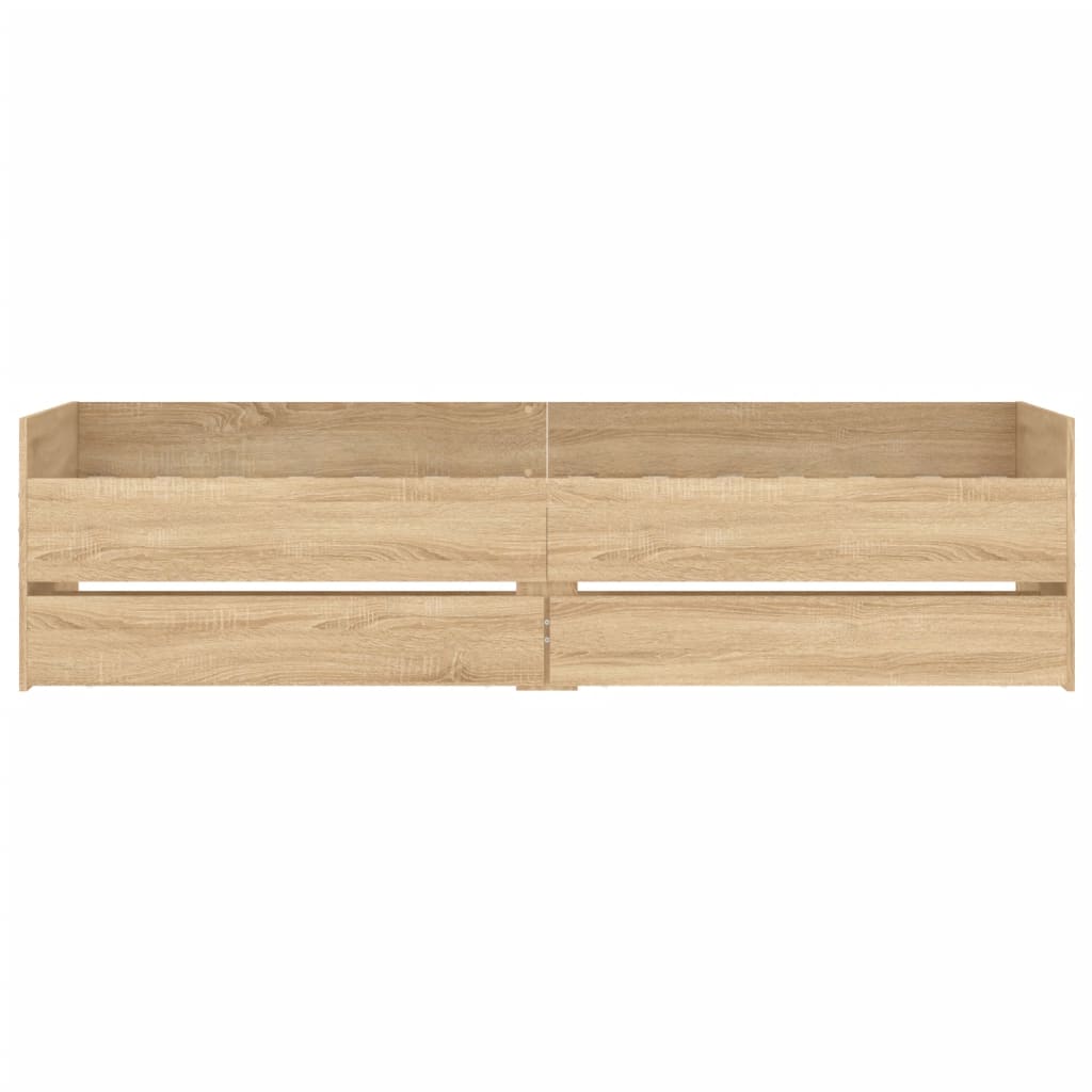 Estructura-de-cama-Solmar-2-cajones---somier-roble-claro-50x93x193-cm-fondo-blanco-frontal