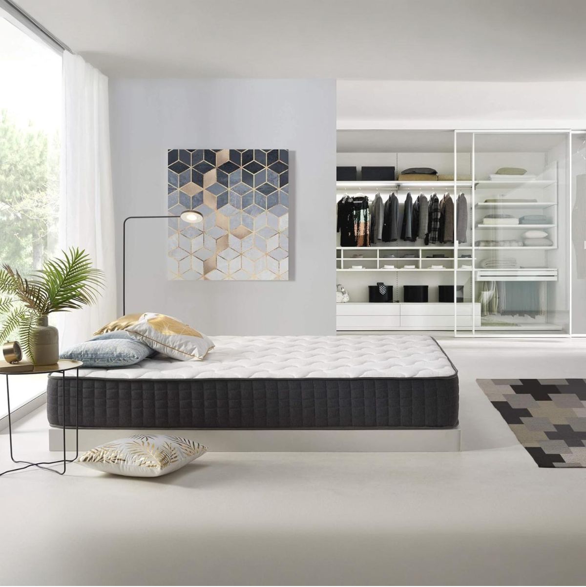 Colchon-viscoelastico-Dream-Top-Relax-nucleo-HR-Bio-Nature-blanco-30-cm
