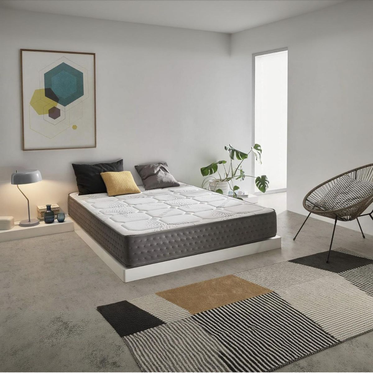 Colchon-viscoelastico-Dream-Tencel-nucleo-HR-Pro-Luxe-blanco-24-cm