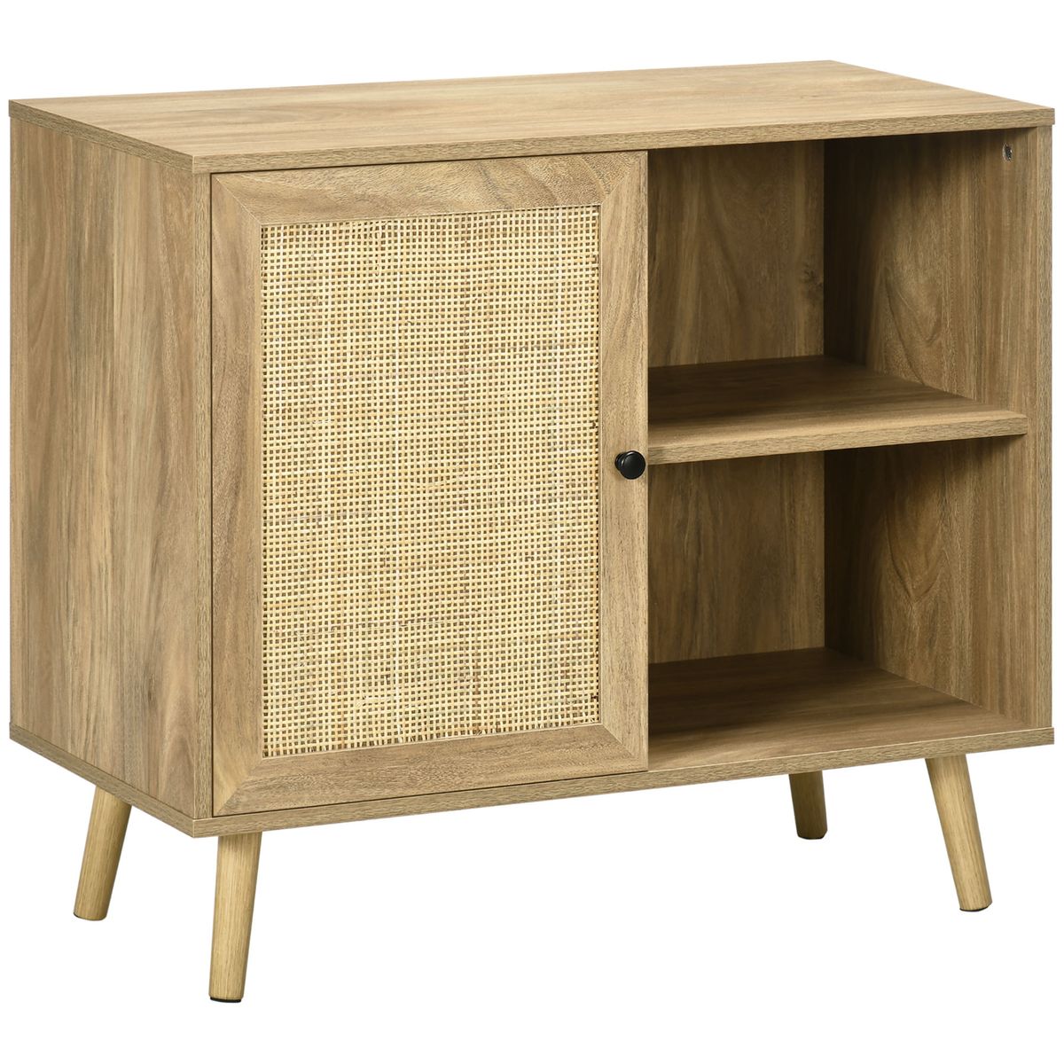 Aparador-Priscila-Homcom-2-compartimentos---armario-natural-70x80x39-cm-fondo-blanco