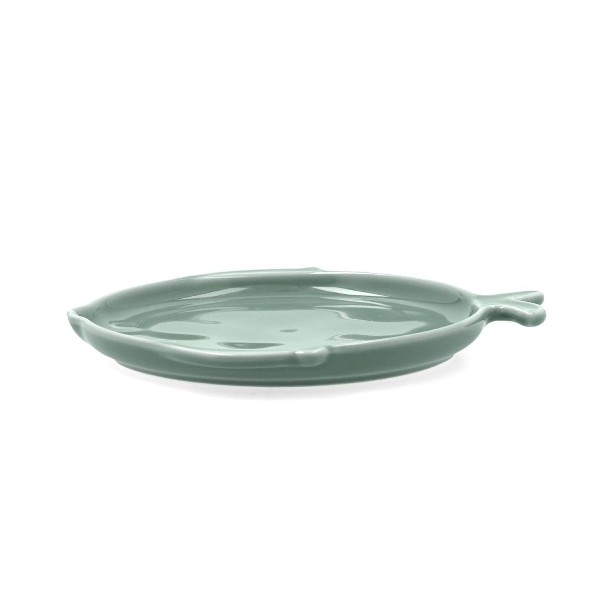 Pack-de-6-platos-Aura-Stela-Bidasoa-diseño-pez-porcelana-verde-2x19x18-cm