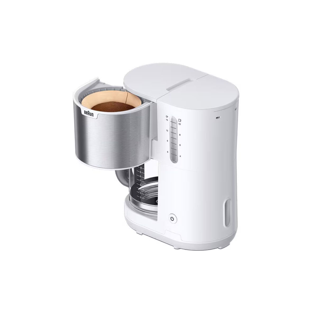 Cafetera-de-goteo-Braun-KF1500WH-10-tazas-blanco-inox-