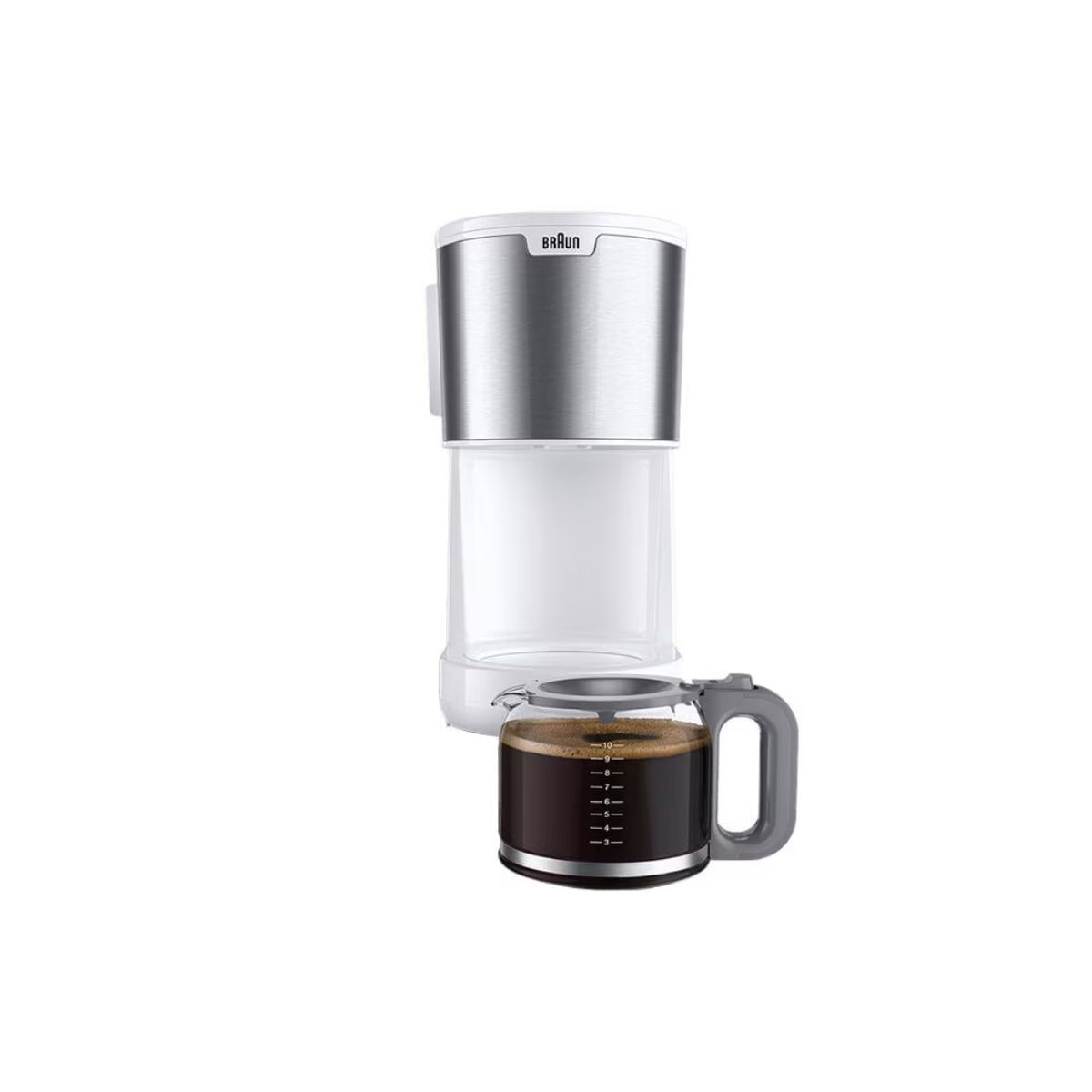 Cafetera-de-goteo-Braun-KF1500WH-10-tazas-blanco-inox-