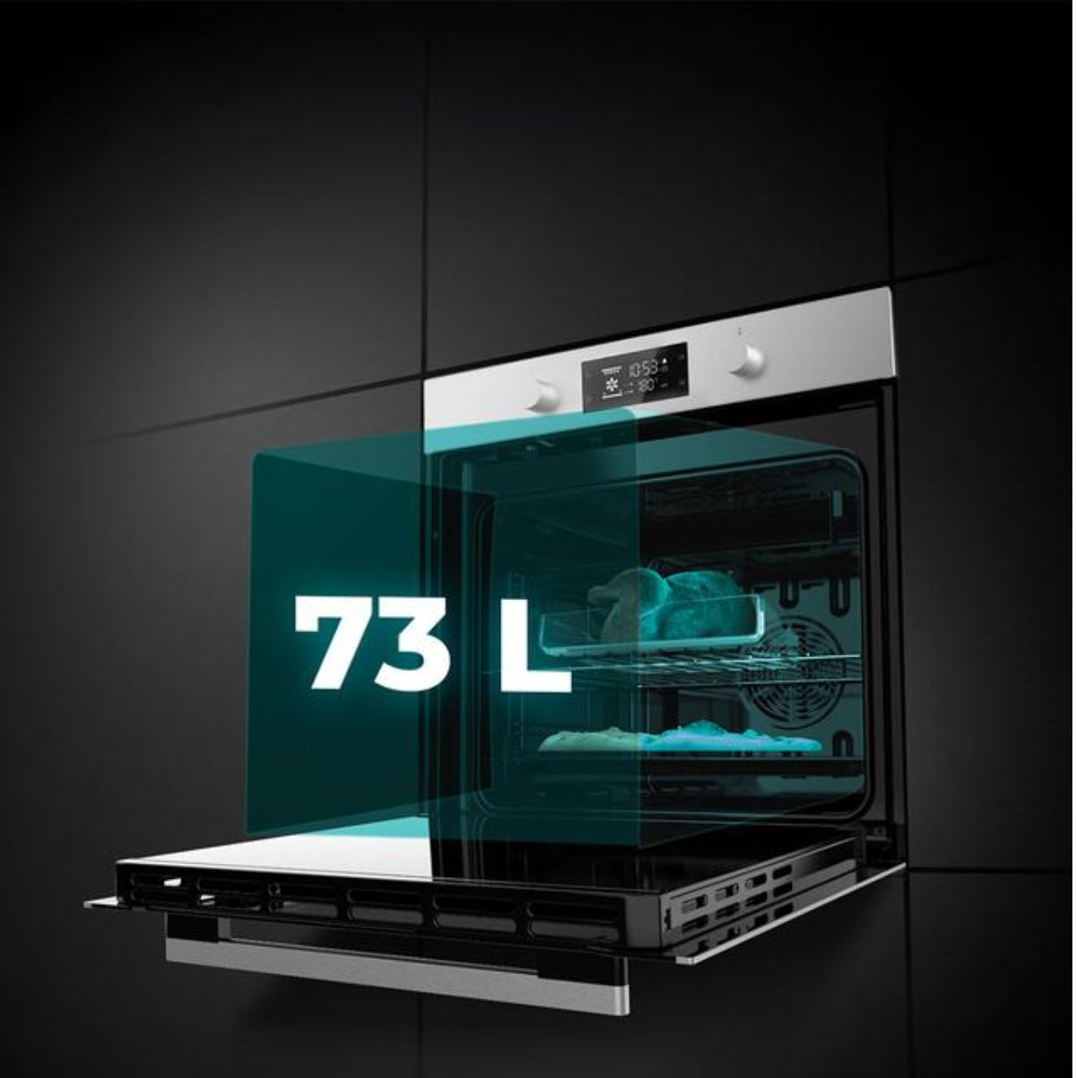 Horno-pirolitico-integrable-Cecotec-Bolero-Hexa-P526000-Line-A-2800W-73L-9-funciones-A-negro-595-cm