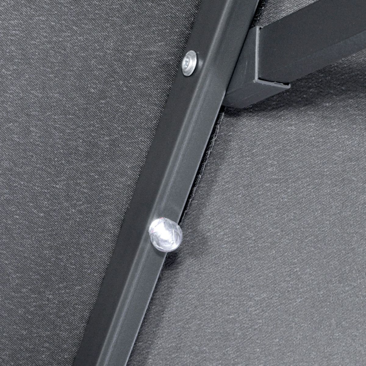 Sombrilla-doble-Dino-Outsunny-inclinable---luces-LED-gris-219x295x150-cm-detalle