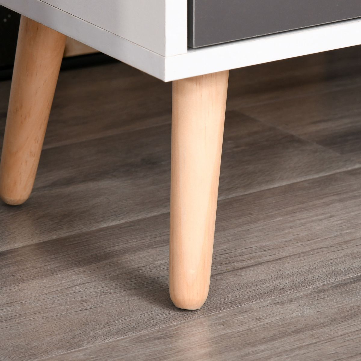Aparador-Kiwi-Homcom-3-puertas---cajon-blanco-gris-72x90x30-cm-pata