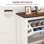 Zapatero-Kiwita-Homcom-2-cajones-abatibles-blanco-109x84x29-cm