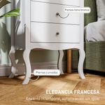 Comoda-Kiwita-Homcom-4-cajones-blanco-985x60x40-cm-detalle