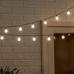 Tira de 50 bombillas solares 8 modos + mando a distancia