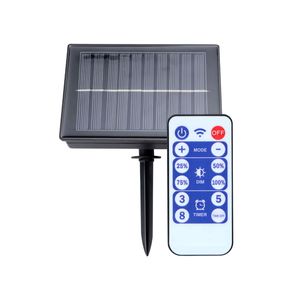 Tira de 50 bombillas solares 8 modos + mando a distancia