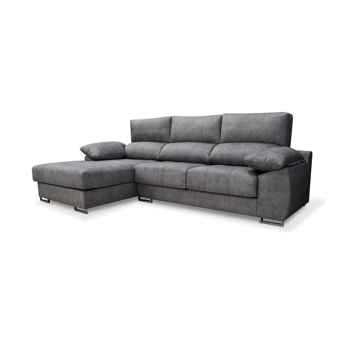 Sofa-chaiselongue-izquierda-Paolo-Magia-3-plazas-USB-gris-100x300x170-cm