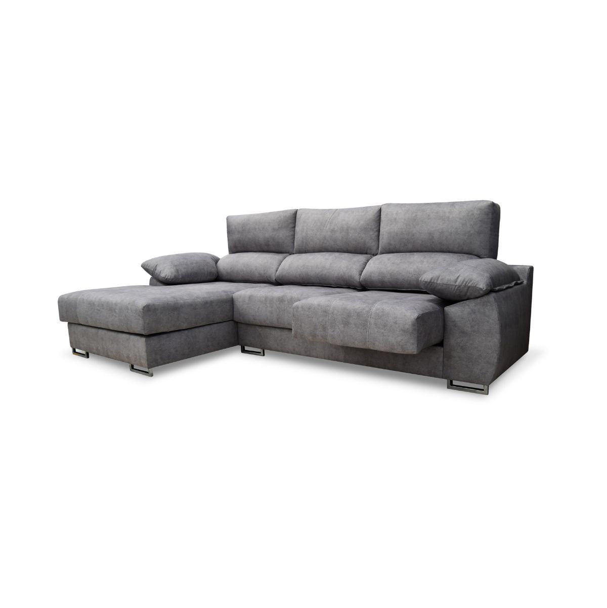 Sofa-chaiselongue-izquierda-Paolo-Magia-3-plazas-USB-gris-100x300x170-cm