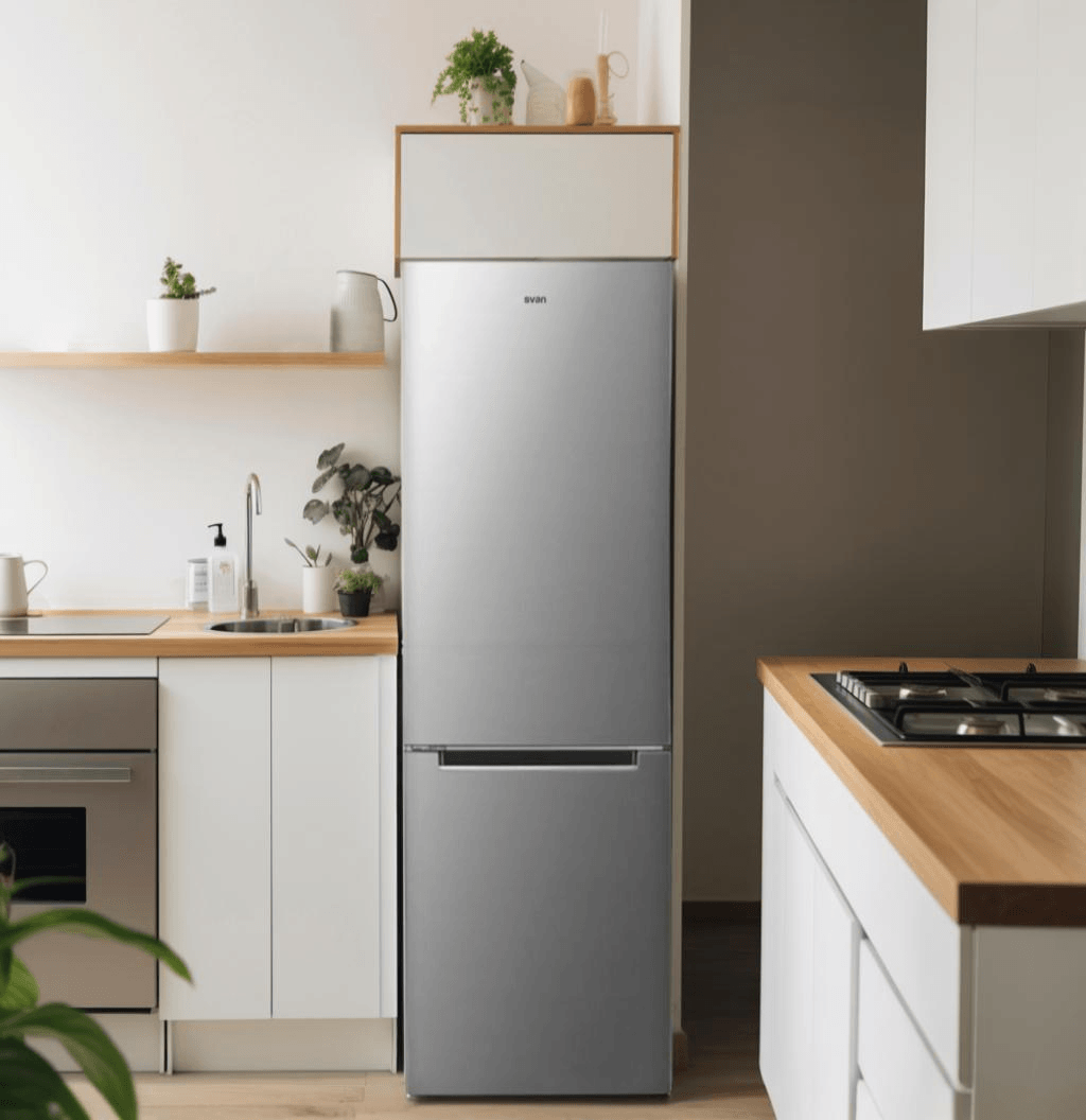 Frigorifico-combi-Svan-SC185603ENFX-No-Frost-293L-E-inox-185-cm