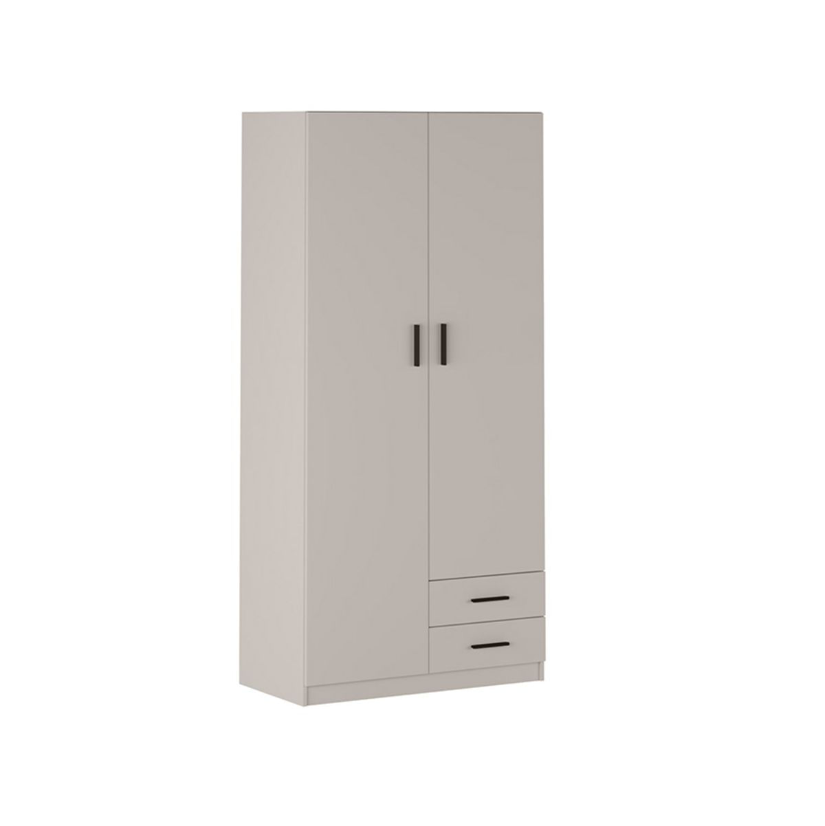 Armario-New-Aura-2-puertas---2-cajones-beige-2086x100x516-cm-fondo-blanco