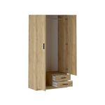 Armario-New-Aura-2-puertas---2-cajones-natural-2086x100x516-cm-interior