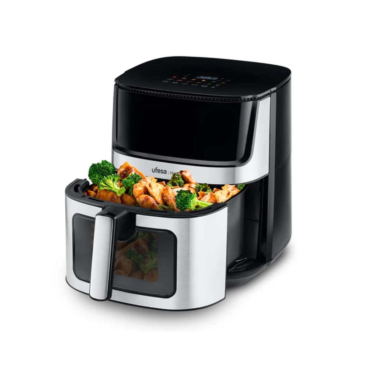 Freidora-de-aire-Ufesa-Heron-1500W-8L-10-programas-negro
