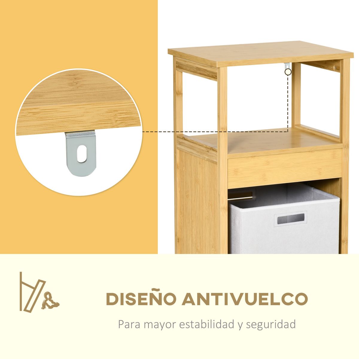 Mueble-auxiliar-Talo-Kleankin-estante---cesto-ropa-sucia-natural-865x40x30-cm-
