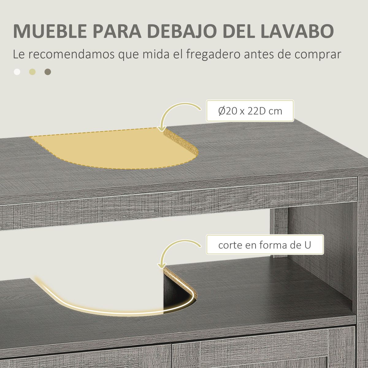 Mueble-de-baño-Oslo-Kleankin-2-puertas---2-estantes-gris-60x60x30-cm-
