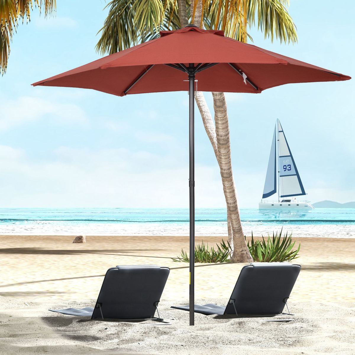 Sombrilla-Melissa-Outsunny-mastil-desmontable---ventilacion-rojo-Ø196-cm-