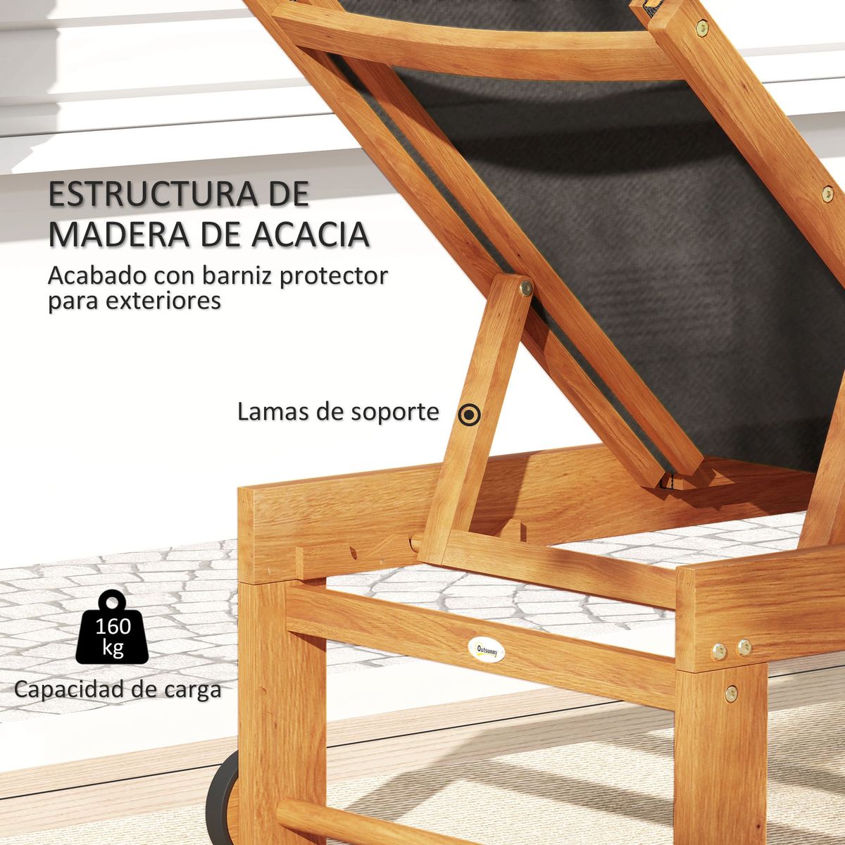 Tumbona-Marrakech-Outsunny-respaldo-ajustable---ruedas-negro-natural--33x186x60-cm-