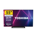 Televisor-Smart-TV-Toshiba-55QV3363DG-55’’-QLED-4K-UHD-VIDAA-E-negro-pulgadas