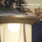 Farola-Outsunny-carga-solar---encendido-automatico-negro-127x17x17-cm-
