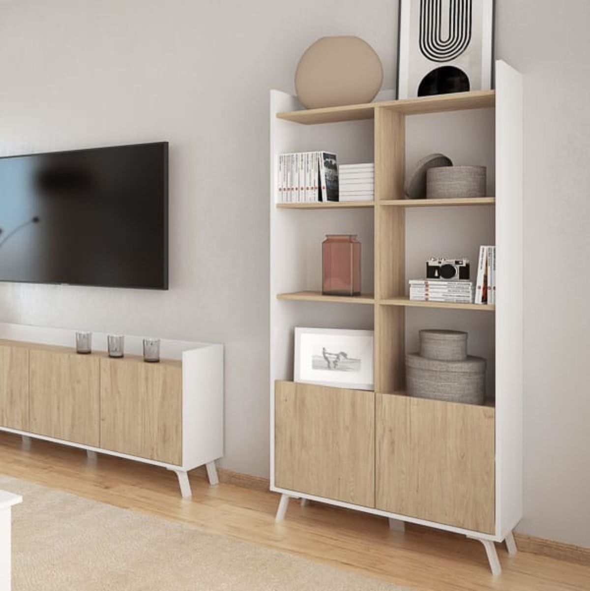Estanteria-Rueca-6-compartimentos---2-puertas-blanco-natural-1716x80x335-cm-ambientada