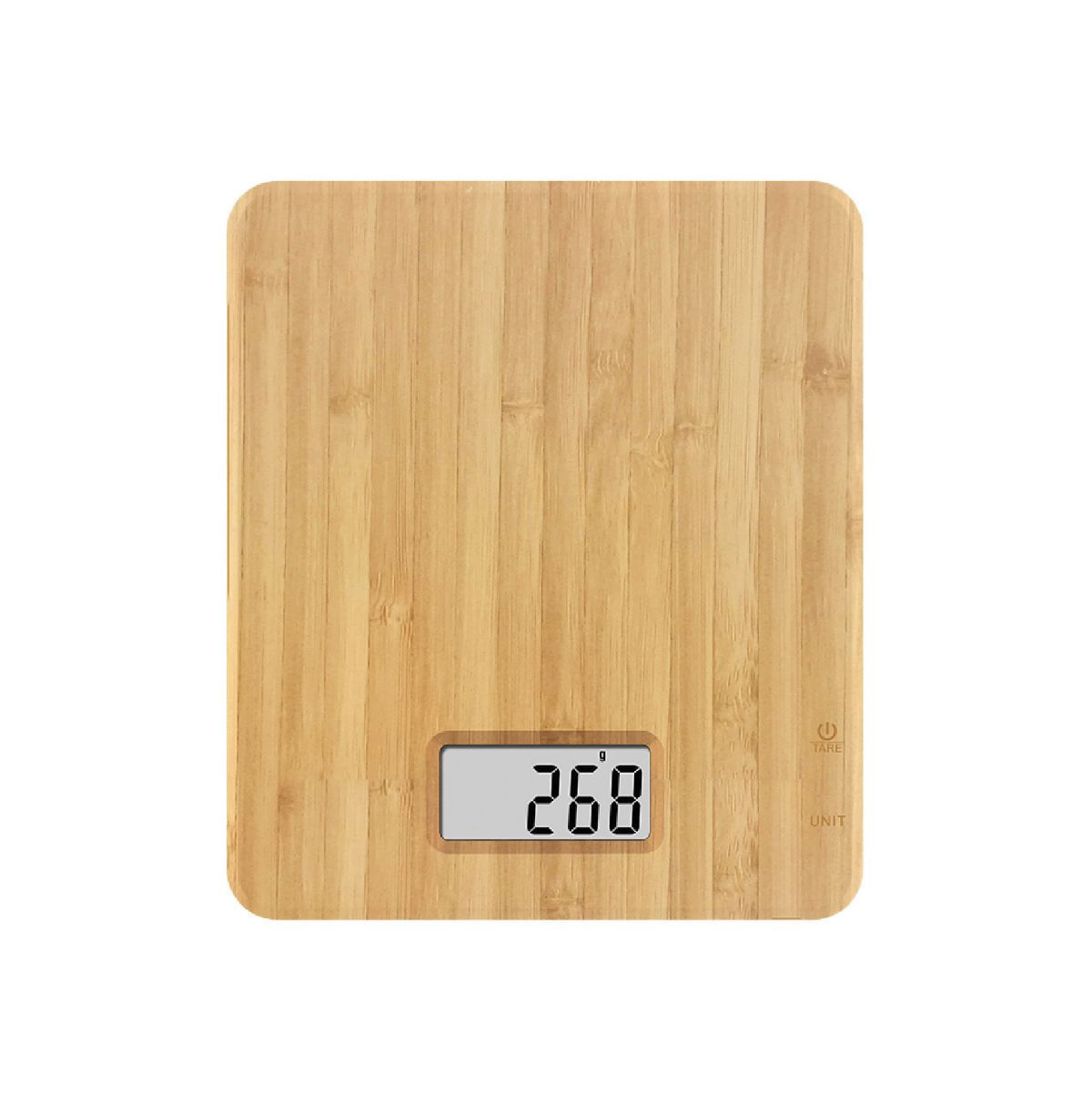 Bascula-digital-de-cocina-Bambu-pantalla-LCD-natural