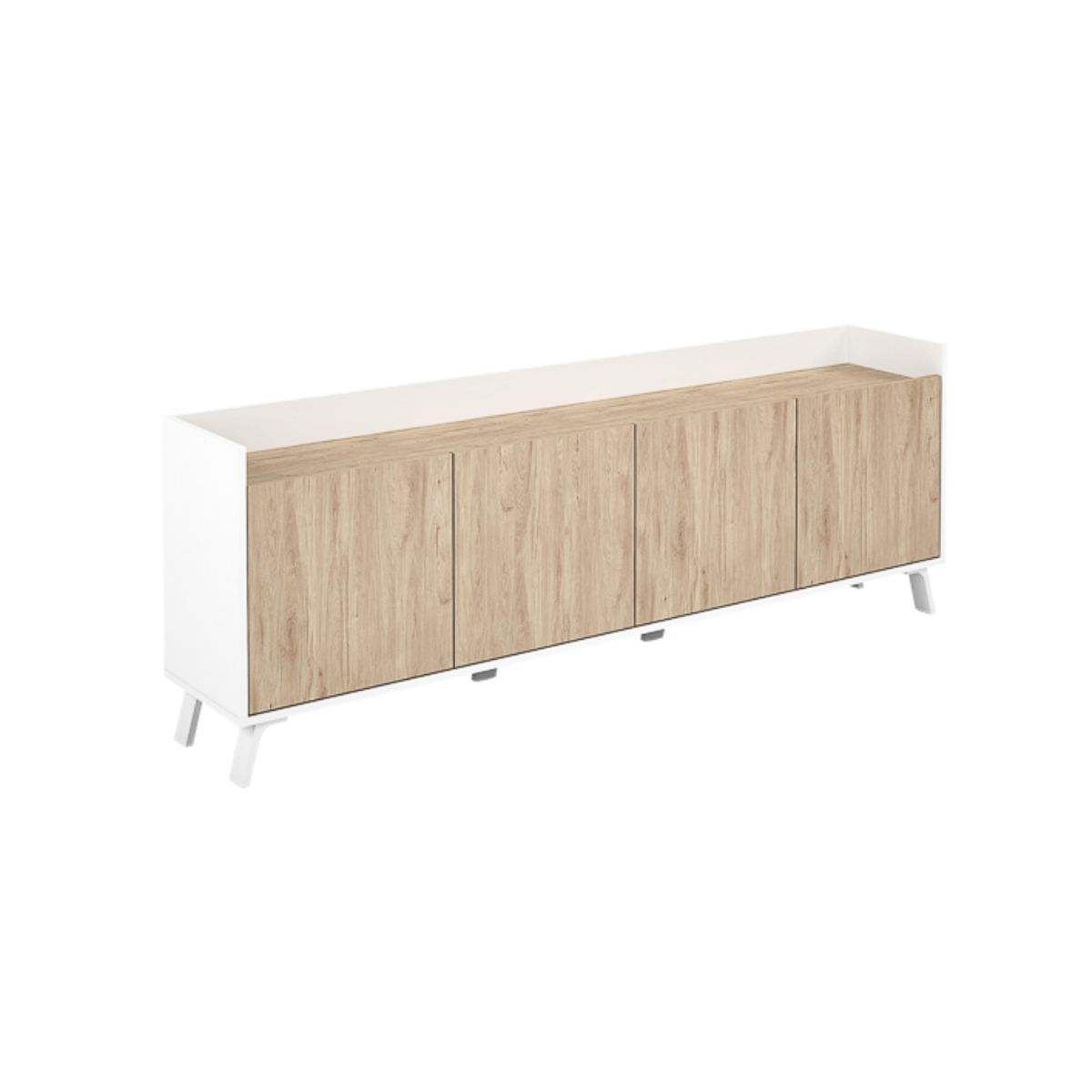 Mueble-de-TV-Philip-4-puertas-blanco-roble-634x180x335-cm-