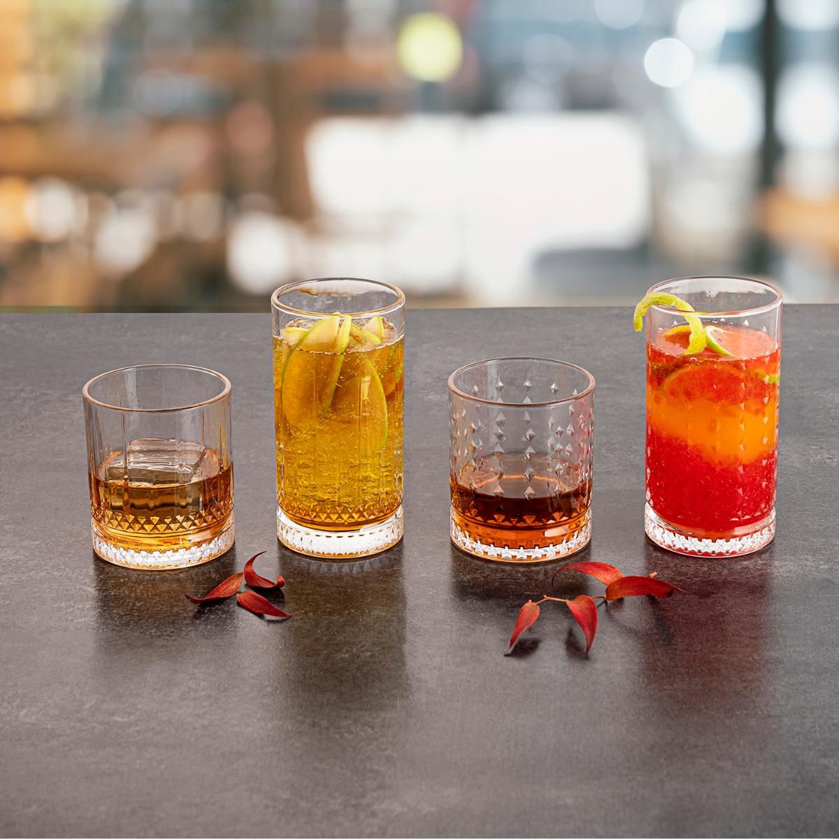 Pack-de-6-vasos-Style-Line-Quid-vidrio-37-cl