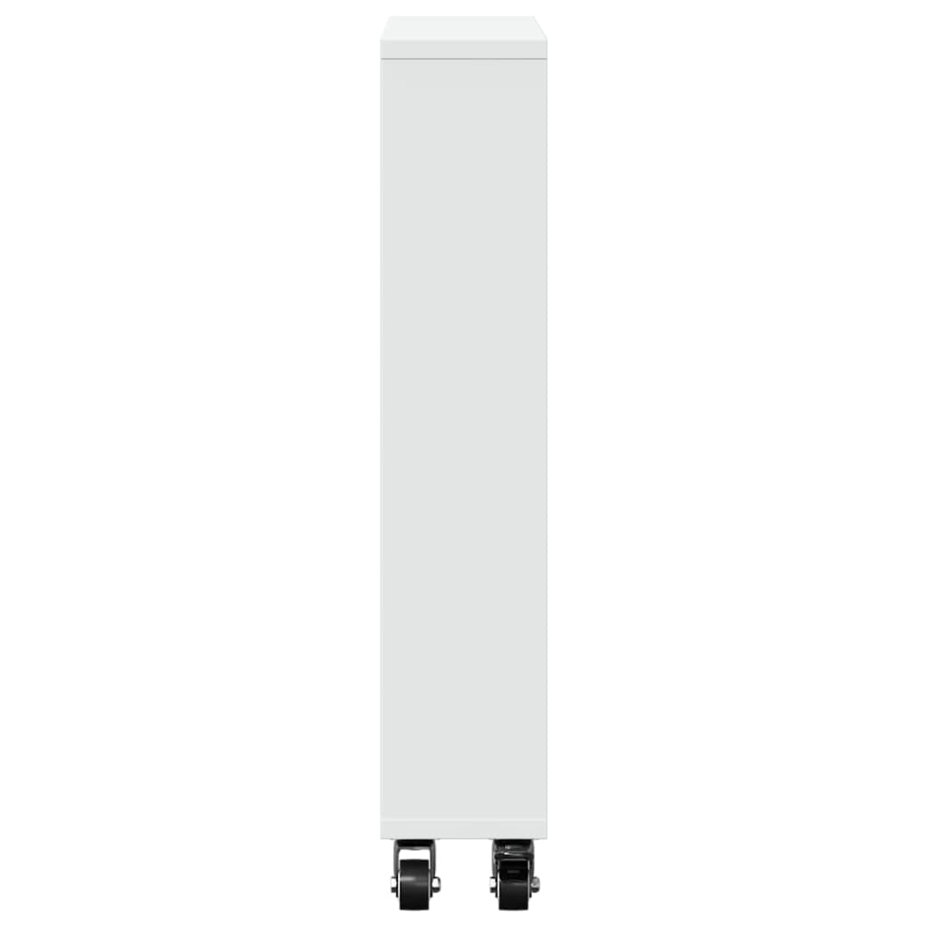 Carrito-auxiliar-Lombarda-3-compartimentos-con-ruedas-blanco-68x48x13-cm-perfil