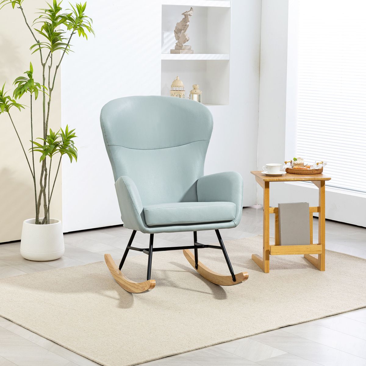 Mecedora-Diana-Homcom-asiento-acolchado---reposabrazos-verde-turquesa-102x65x87-cm-