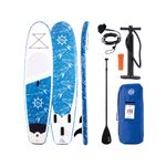 Tabla-paddle-surf-Ballenas-hinchable---accesorios-azul
