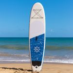 Tabla-paddle-surf-Ballenas-hinchable---accesorios-azul