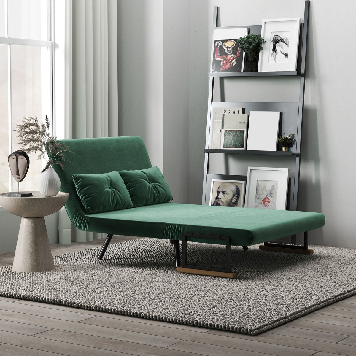 Sofa-cama-Rombo-Homcom-5-posiciones-verde-81x102x73-cm-