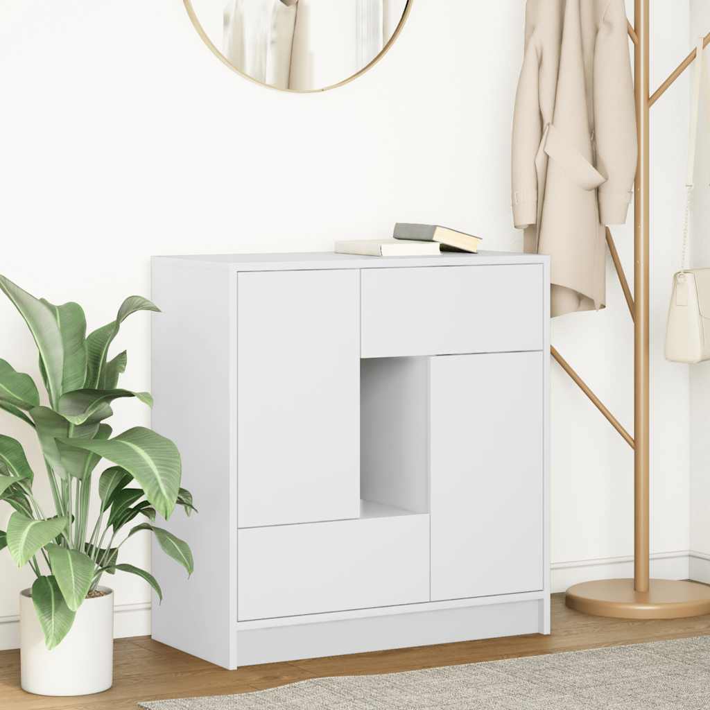 Aparador-Oval-2-puertas---2-cajones---compartimento-blanco-745x705x34-cm-lateral