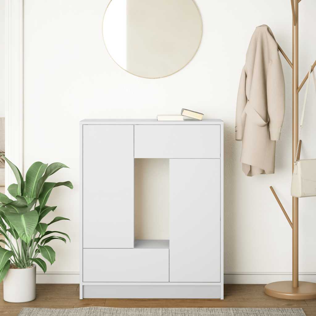 Aparador-Rosal-2-puertas---2-cajones---compartimento-blanco-90x73x31-cm