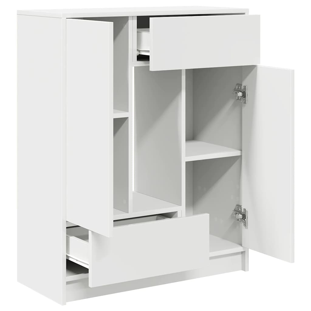 Aparador-Rosal-2-puertas---2-cajones---compartimento-blanco-90x73x31-cm
